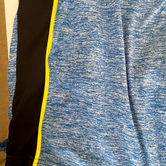 Men’s Blue, Black, & Neon Yellow Under Armour Shorts Size Small - Picture 3 of 9